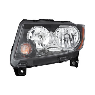 Pacific Best® - Driver Side Replacement Headlight (Standard Line)