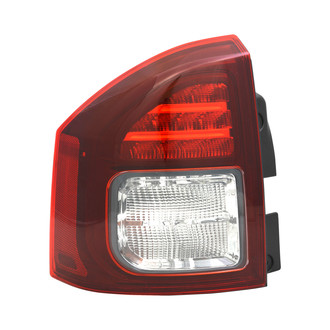 Pacific Best® - Driver Side Replacement Tail Light Lens and Housing (CAPA Certified)