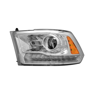 Pacific Best® - Driver Side Replacement Headlight (CAPA Certified)