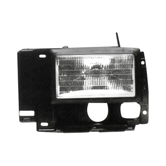 Pacific Best® - Driver Side Replacement Headlight (Standard Line)