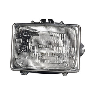 Pacific Best® - Passenger Side Replacement Headlight (Standard Line)
