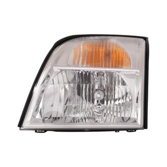 Pacific Best® - Driver Side Replacement Headlight (Standard Line)