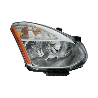 Pacific Best® - Passenger Side Replacement Headlight Lens and Housing (Standard Line)