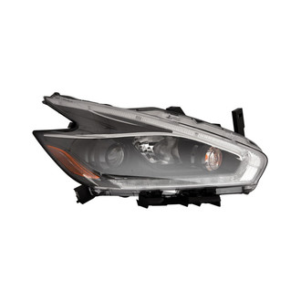 Pacific Best® - Passenger Side Replacement Headlight (CAPA Certified)