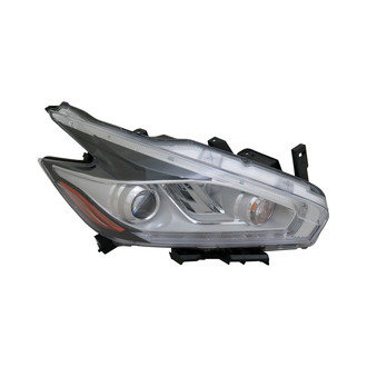 Pacific Best® - Passenger Side Replacement Headlight (Standard Line)