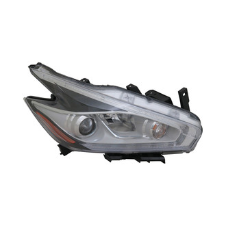 Pacific Best® - Passenger Side Replacement Headlight (Standard Line)