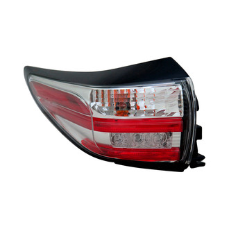 Pacific Best® - Driver Side Outer Replacement Tail Light (CAPA Certified)