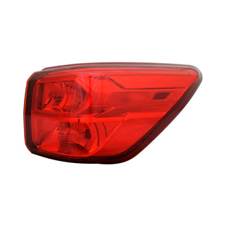 Pacific Best® - Passenger Side Outer Replacement Tail Light (Standard Line)