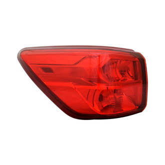 Pacific Best® - Driver Side Outer Replacement Tail Light (CAPA Certified)