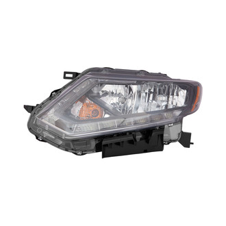Pacific Best® - Driver Side Replacement Headlight (Standard Line)