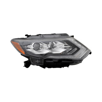 Pacific Best® - Passenger Side Replacement Headlight (CAPA Certified)