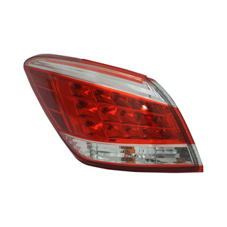 Pacific Best® - Driver Side Outer Replacement Tail Light (Standard Line)