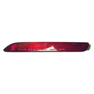 Pacific Best® - Rear Driver Side Bumper Reflector (CAPA Certified)