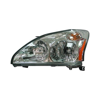 Pacific Best® - Driver Side Replacement Headlight (CAPA Certified)