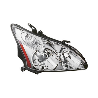Pacific Best® - Passenger Side Replacement Headlight Lens and Housing (Standard Line)