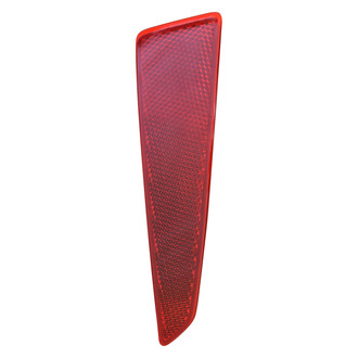 Pacific Best® - Rear Driver Side Bumper Reflector (CAPA Certified)