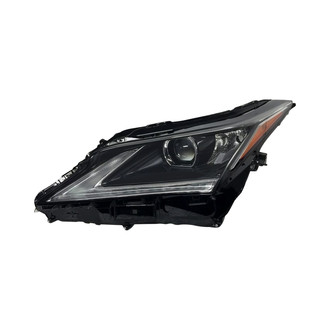 Pacific Best® - Driver Side Replacement Headlight Lens and Housing (CAPA Certified)