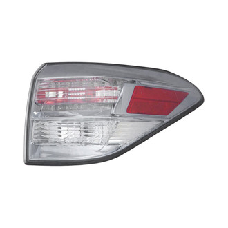 Pacific Best® - Passenger Side Outer Replacement Tail Light (Standard Line)