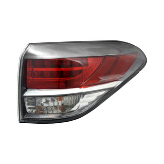 Pacific Best® - Passenger Side Outer Replacement Tail Light (CAPA Certified)