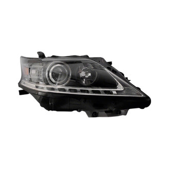 Pacific Best® - Passenger Side Replacement Headlight Lens and Housing (Standard Line)