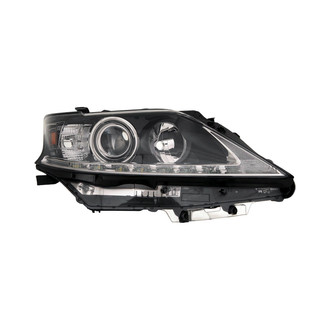 Pacific Best® - Passenger Side Replacement Headlight Lens and Housing (CAPA Certified)