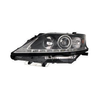 Pacific Best® - Driver Side Replacement Headlight Lens and Housing (CAPA Certified)
