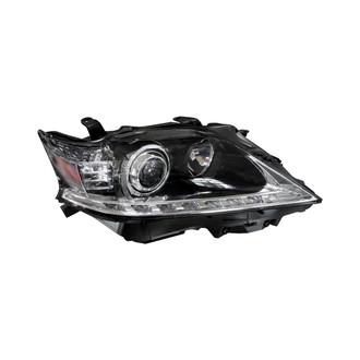Pacific Best® - Passenger Side Replacement Headlight Lens and Housing (CAPA Certified)