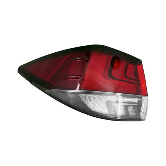 Pacific Best® - Driver Side Outer Replacement Tail Light (Standard Line)