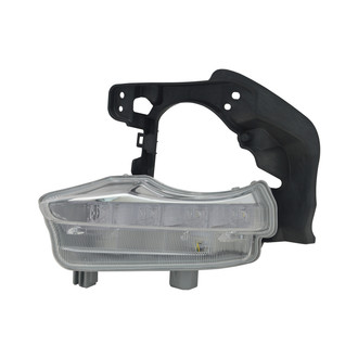 Pacific Best® - Driver Side Replacement Daytime Running Light (CAPA Certified)
