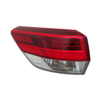 Pacific Best® - Driver Side Outer Replacement Tail Light (Standard Line)