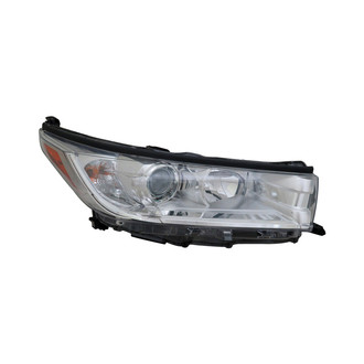 Pacific Best® - Passenger Side Replacement Headlight (Standard Line)