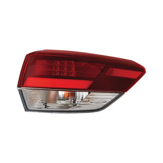 Pacific Best® - Passenger Side Outer Replacement Tail Light (Standard Line)