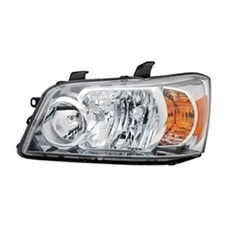Pacific Best® - Driver Side Replacement Headlight Lens and Housing (CAPA Certified)