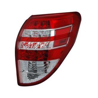 Pacific Best® - Passenger Side Outer Replacement Tail Light Lens and Housing (Standard Line)