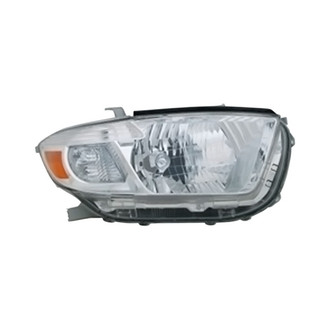 Pacific Best® - Passenger Side Replacement Headlight Lens and Housing (Standard Line)
