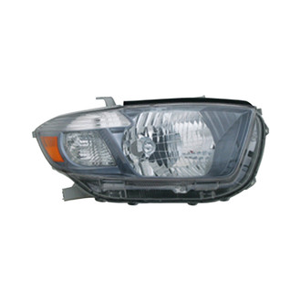 Pacific Best® - Passenger Side Replacement Headlight Lens and Housing (Standard Line)
