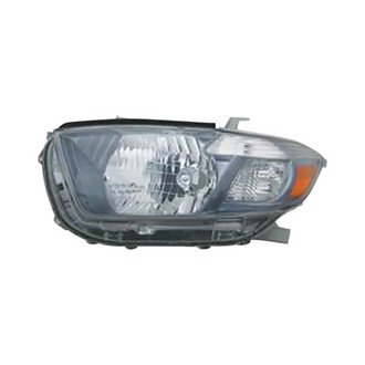 Pacific Best® - Driver Side Replacement Headlight Lens and Housing (Standard Line)