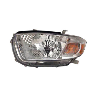 Pacific Best® - Driver Side Replacement Headlight (NSF Certified)