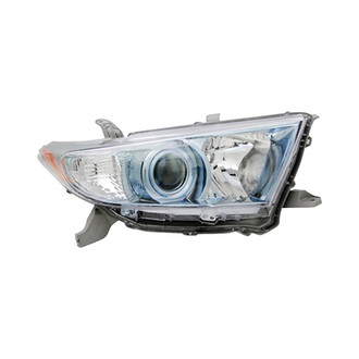 Pacific Best® - Driver Side Replacement Headlight Lens and Housing (Standard Line)