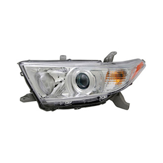 Pacific Best® - Driver Side Replacement Headlight (CAPA Certified)