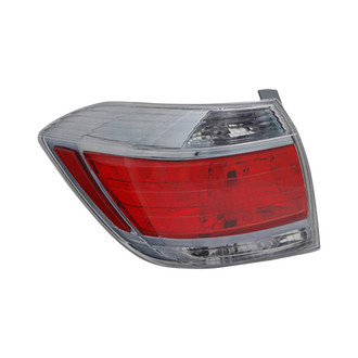 Pacific Best® - Driver Side Replacement Tail Light (Standard Line)