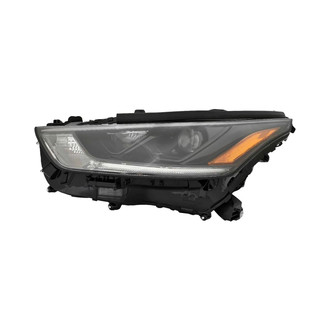 Pacific Best® - Driver Side Replacement Headlight (Standard Line)