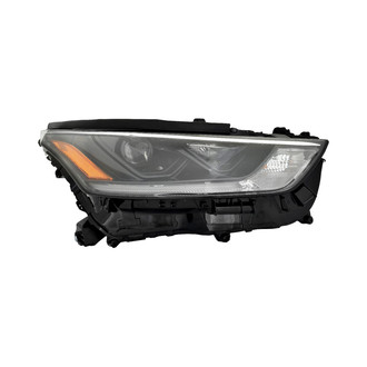 Pacific Best® - Passenger Side Replacement Headlight (Standard Line)