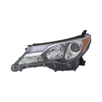 Pacific Best® - Driver Side Replacement Headlight Lens and Housing (CAPA Certified)