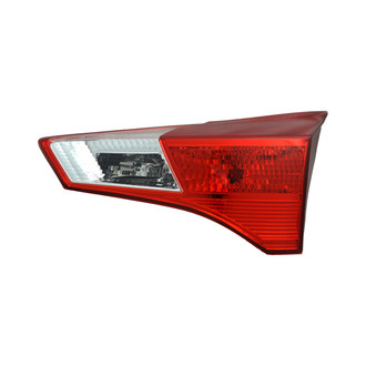 Pacific Best® - Passenger Side Inner Replacement Tail Light Lens and Housing (CAPA Certified)