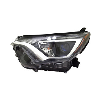 Pacific Best® - Driver Side Replacement Headlight (CAPA Certified)
