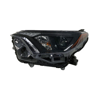 Pacific Best® - Driver Side Replacement Headlight (Standard Line)