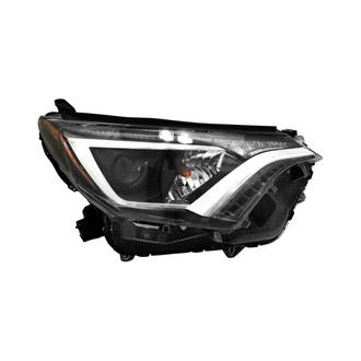 Pacific Best® - Passenger Side Replacement Headlight (Standard Line)