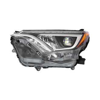 Pacific Best® - Driver Side Replacement Headlight Lens and Housing (CAPA Certified)