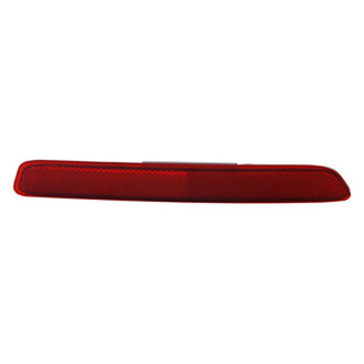 Pacific Best® - Rear Passenger Side Bumper Reflector (CAPA Certified)
